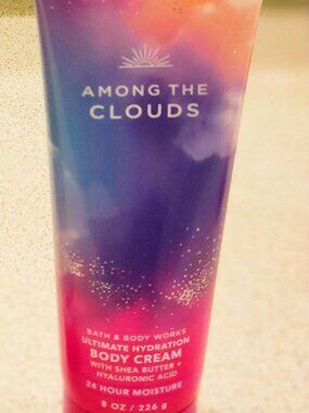 "Bath & Body Works" Among the Clouds Body Cream 8 oz_Brand New